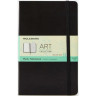 Блокнот MOLESKINE ART MUSIC NOTEBOOK 130х210мм PP 192стр. черный ARTQP081